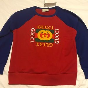 NWT & receipt Gucci Mens Sweatshirt Sz L large